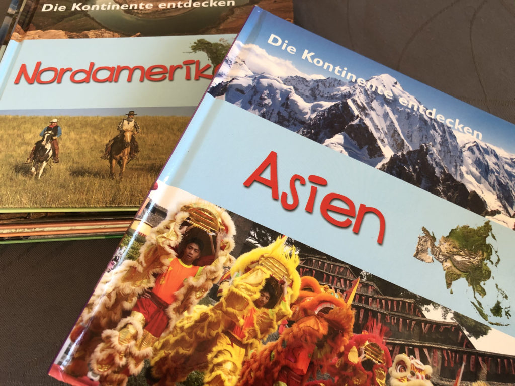 Bücher zu den Kontinenten