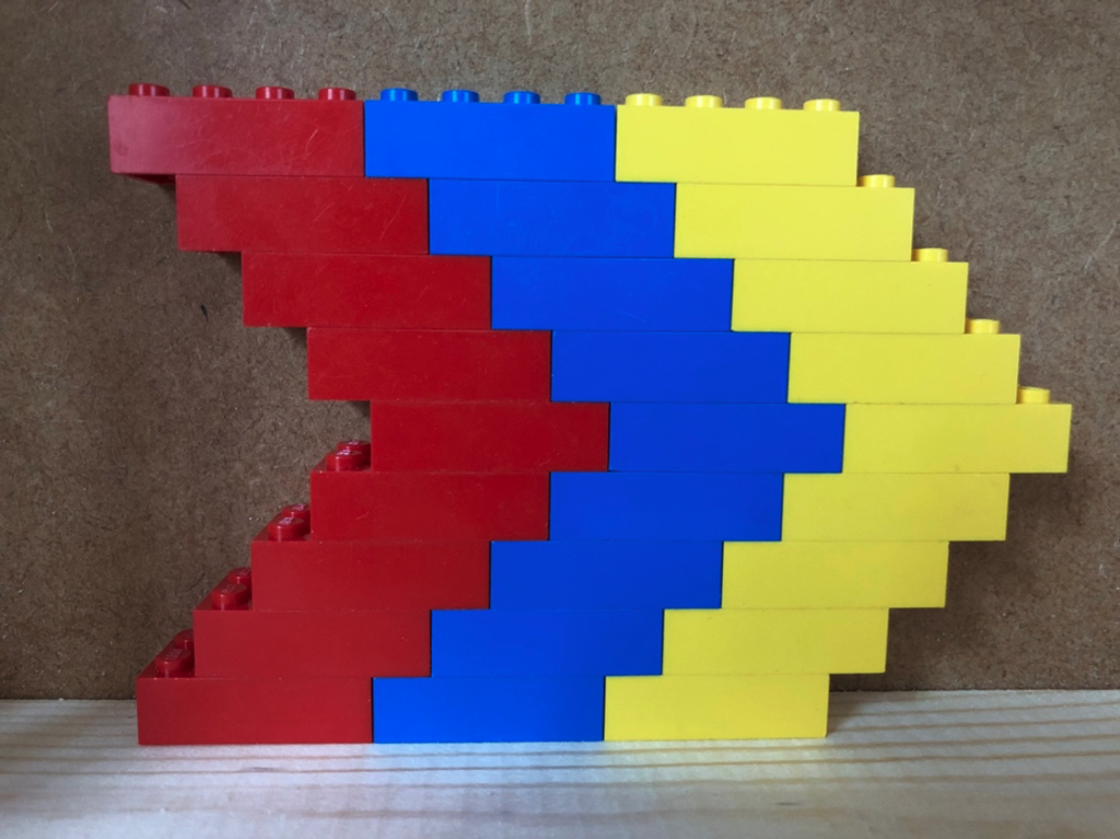 Muster nachbauen mit LEGO-Steinen